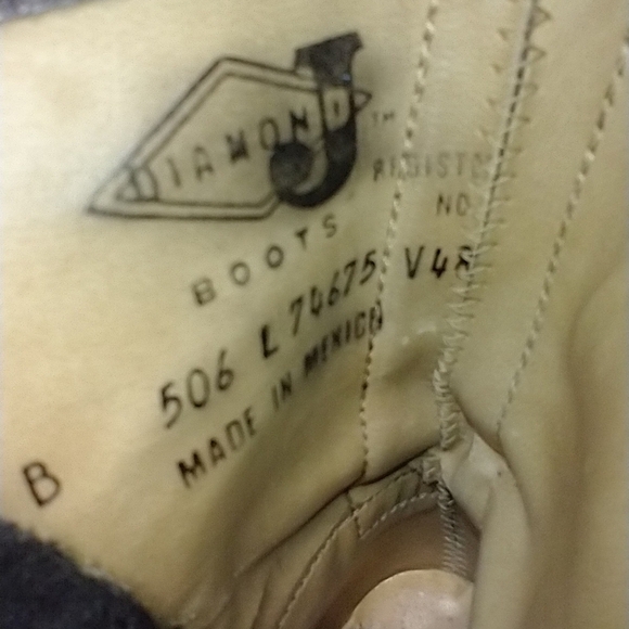 DIAMOND J WORKING COWGIRL BOOTS - Picture 2 of 7